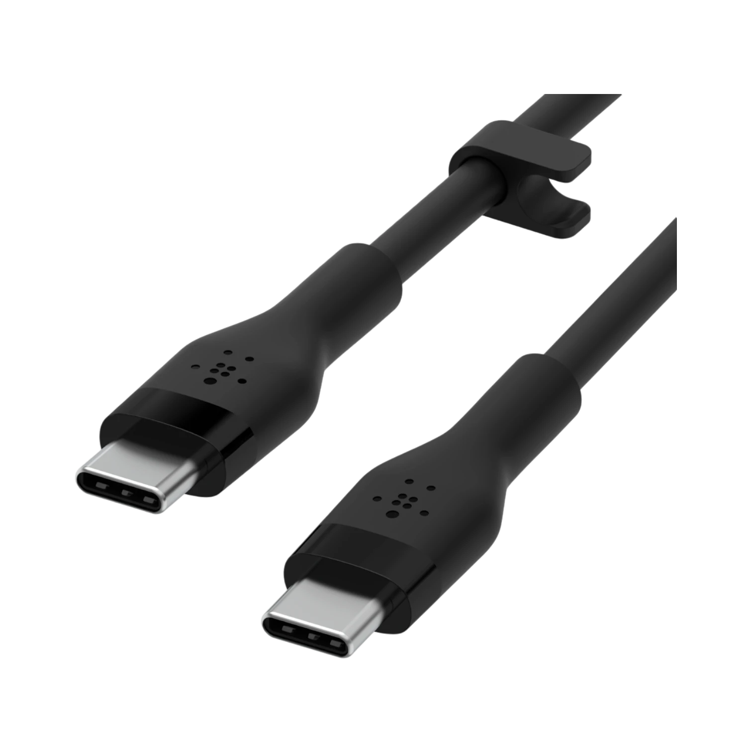 Belkin BoostCharge Flex USB-C to USB-C 6.6FT Silicone Cable (Black) — Being Shipped