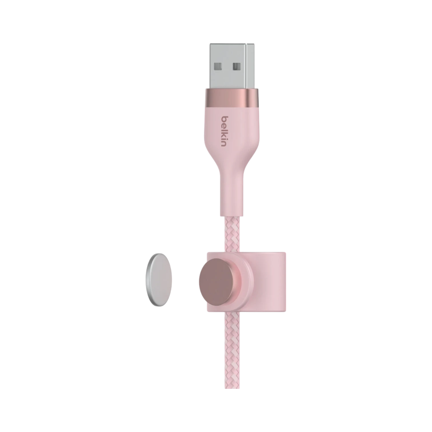 Belkin BoostCharge Pro Flex 6.6ft Lightning to USB-A Cable (Pink) — Being Shipped