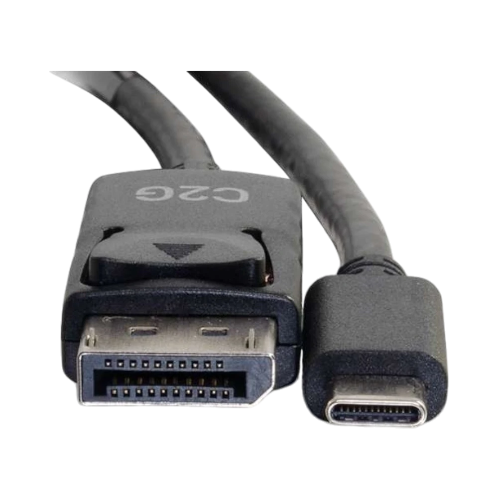 C2G 4K 30Hz 1ft USB-C to DisplayPort Adapter Cable (Black) — Being Shipped