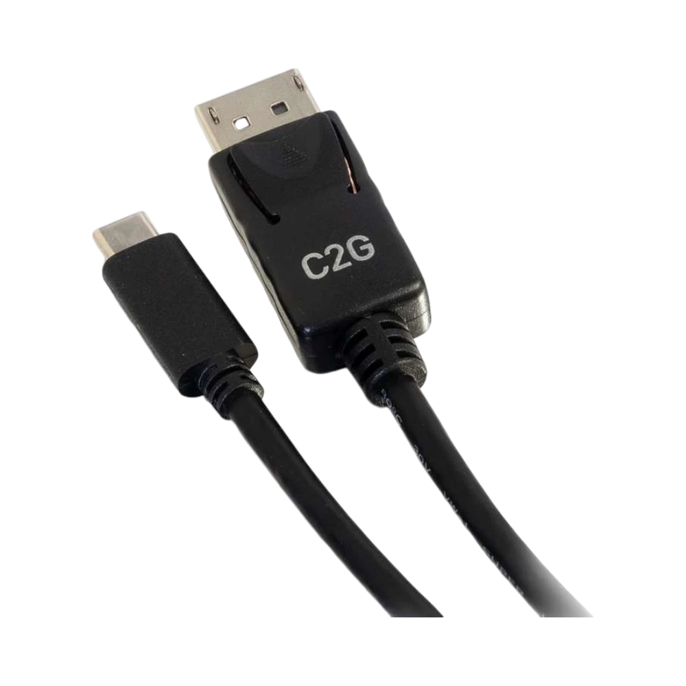 C2G 4K 30Hz 1ft USB-C to DisplayPort Adapter Cable (Black) — Being Shipped