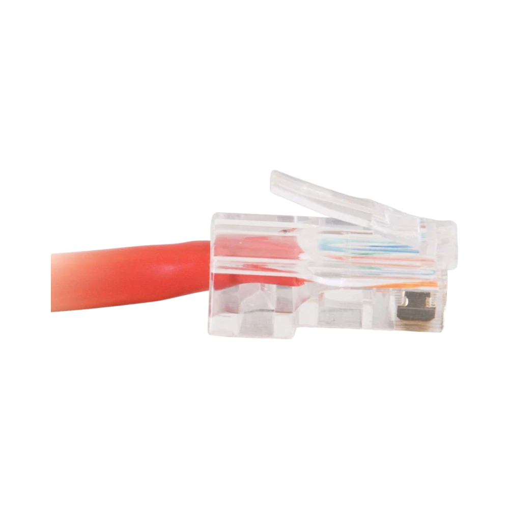 C2G 25ft Cat5e Non-Booted UTP Crossover Patch Cable (Red) — Being Shipped