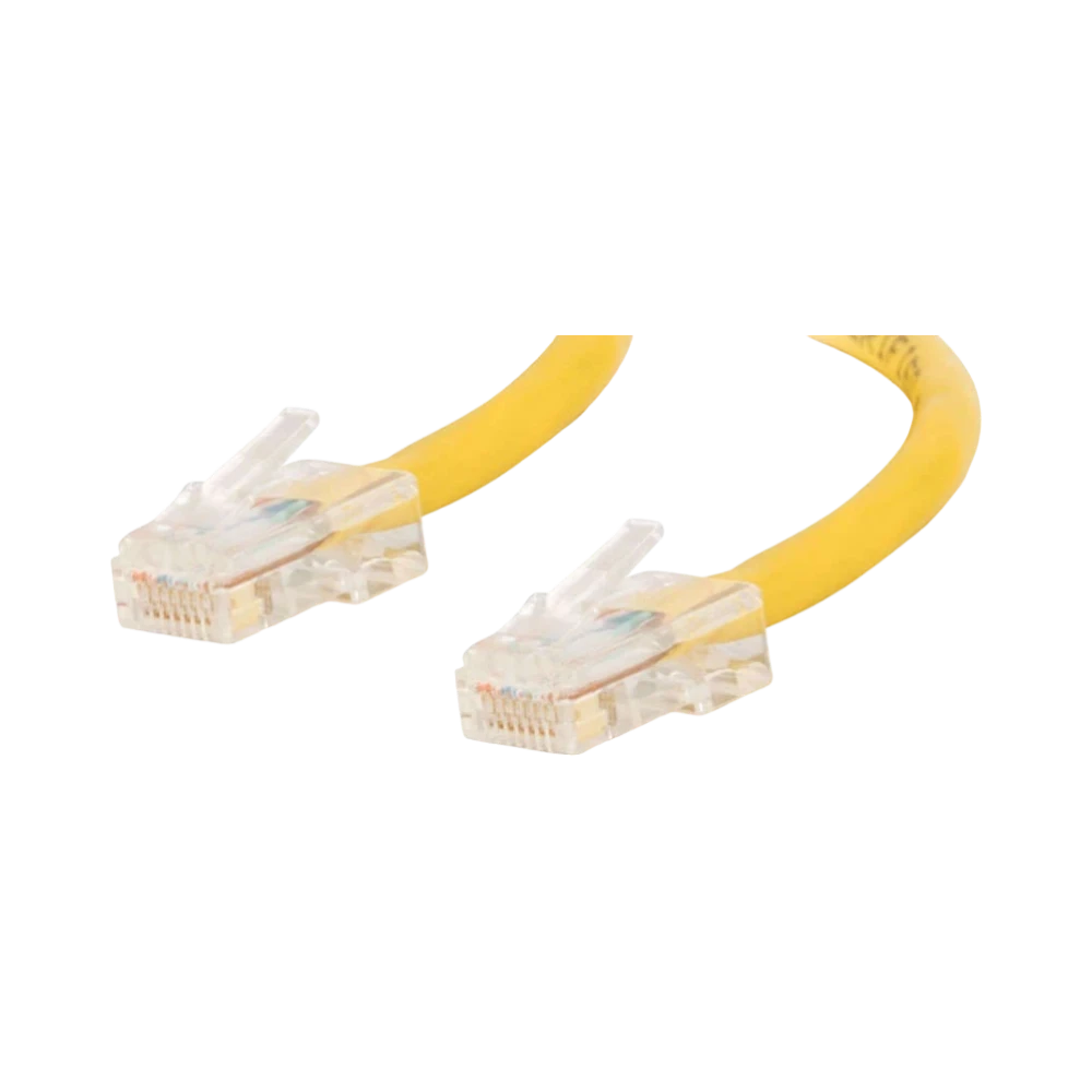 C2G 10ft Cat5e Crossover Patch Network Cable (Yellow) — Being Shipped