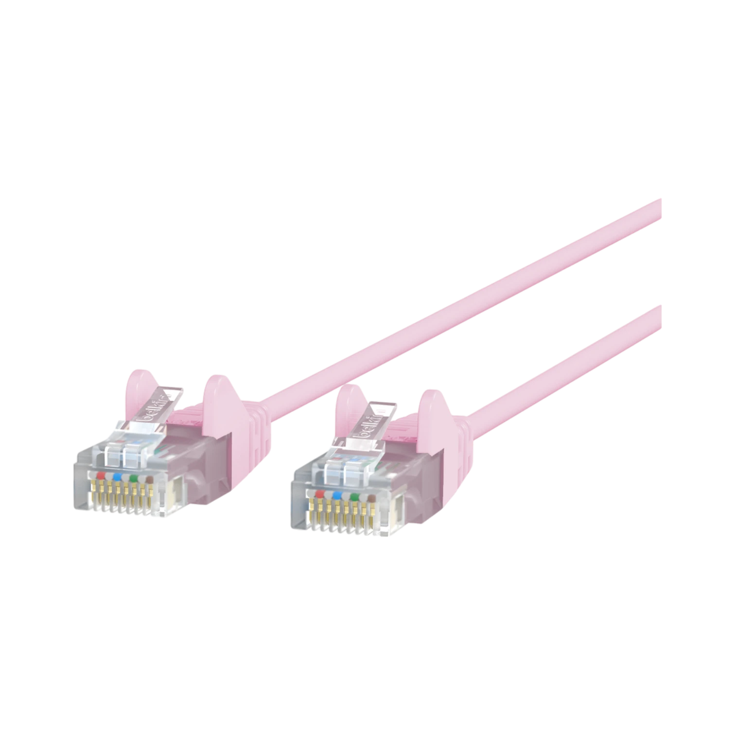 Belkin Slim 1ft CAT6 Snagless Ethernet Patch Cable (Pink) — Being Shipped