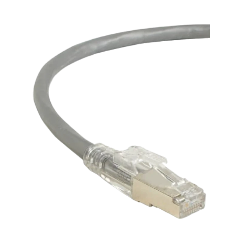 Black Box 20ft GigaTrue 3 CAT6 Shielded Ethernet Patch Cable (Gray) — Being Shipped