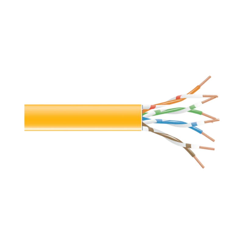 Black Box 1000ft CAT6 550MHz Stranded Ethernet Cable (Orange) — Being Shipped