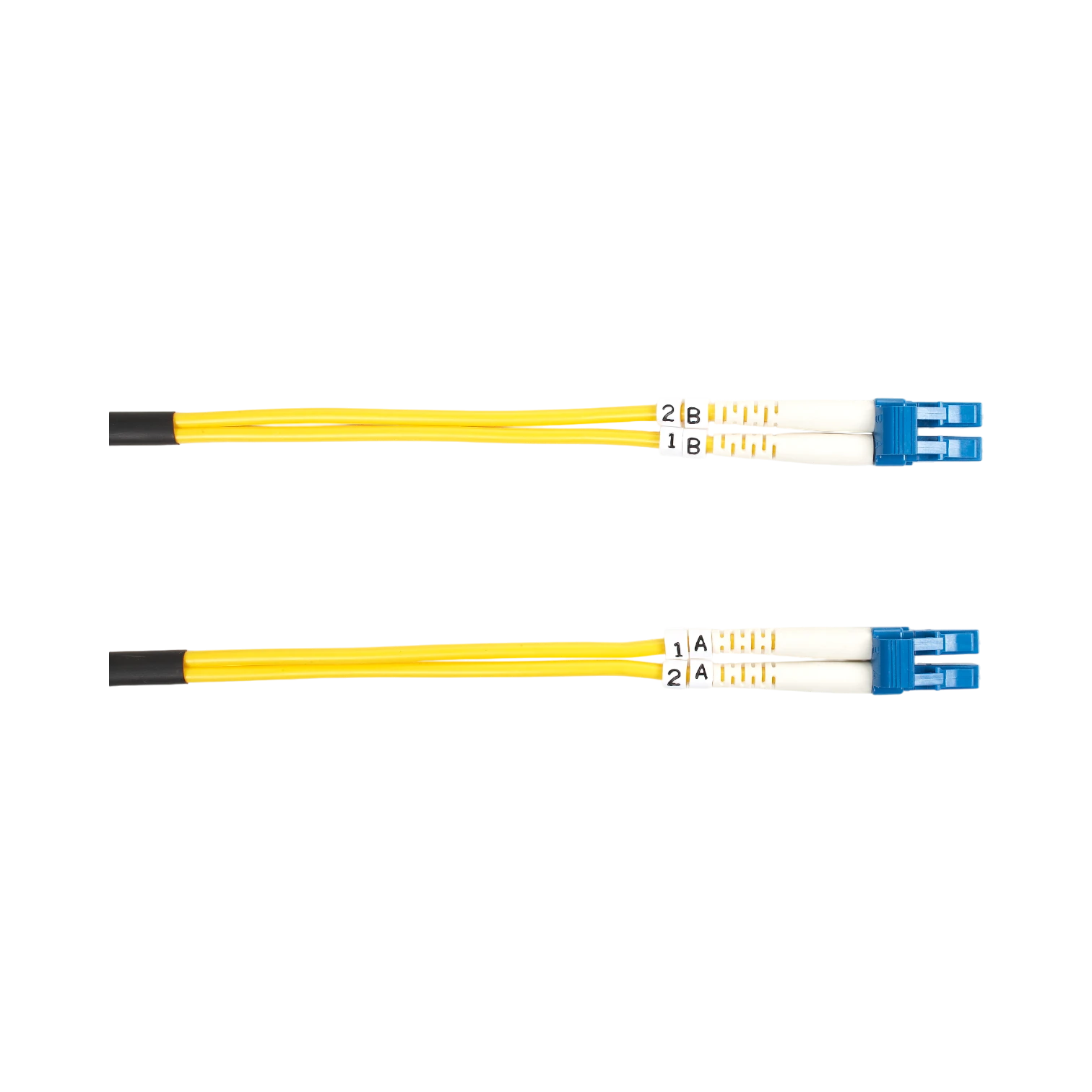 Black Box 16.4ft OS2 9/125 Singlemode LC to LC Fiber Optic Patch Cable (Yellow) — Being Shipped