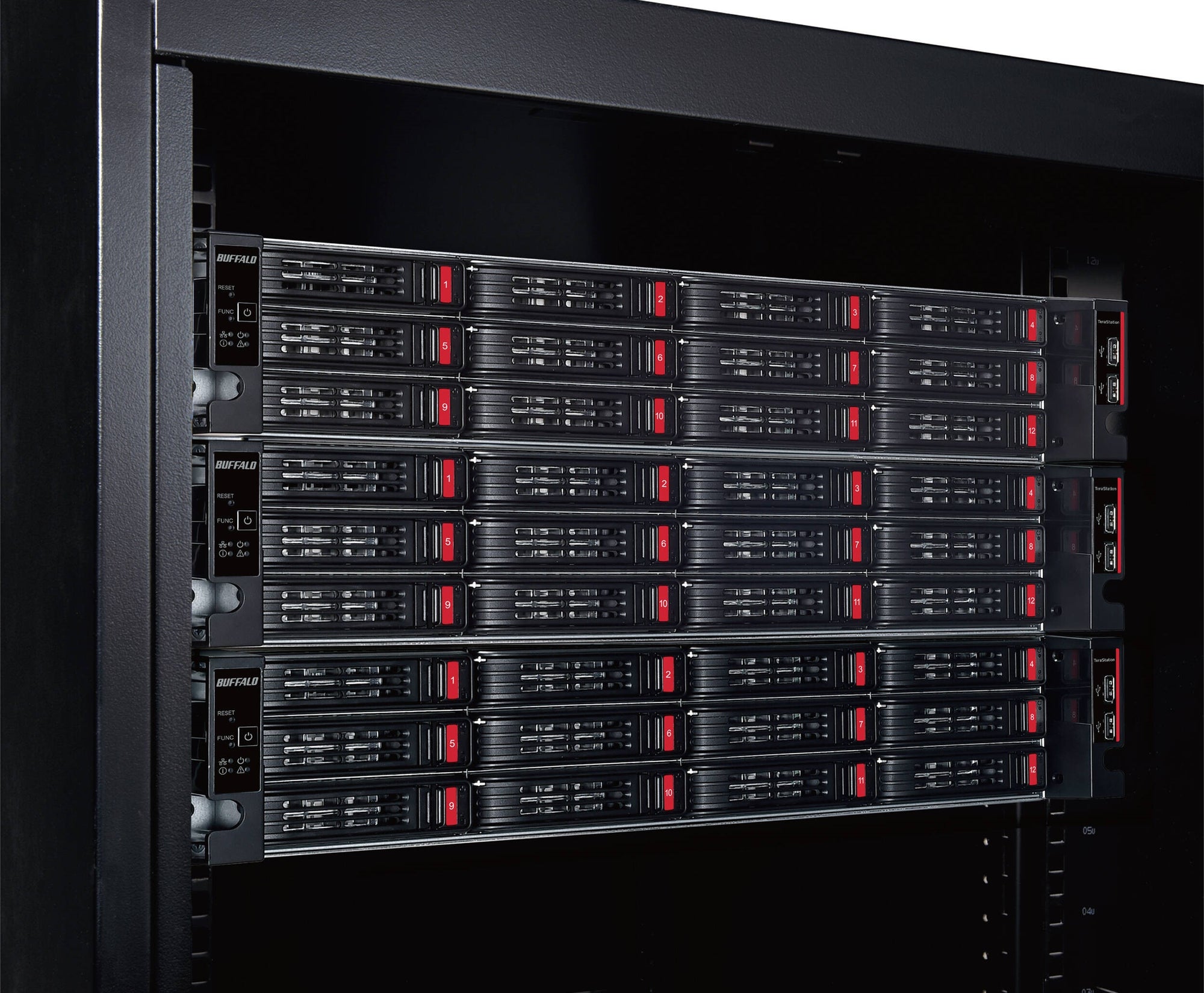 Buffalo TeraStation 71210RH 48TB 12-Bay Rackmount NAS Server (4 x 12TB) — Being Shipped