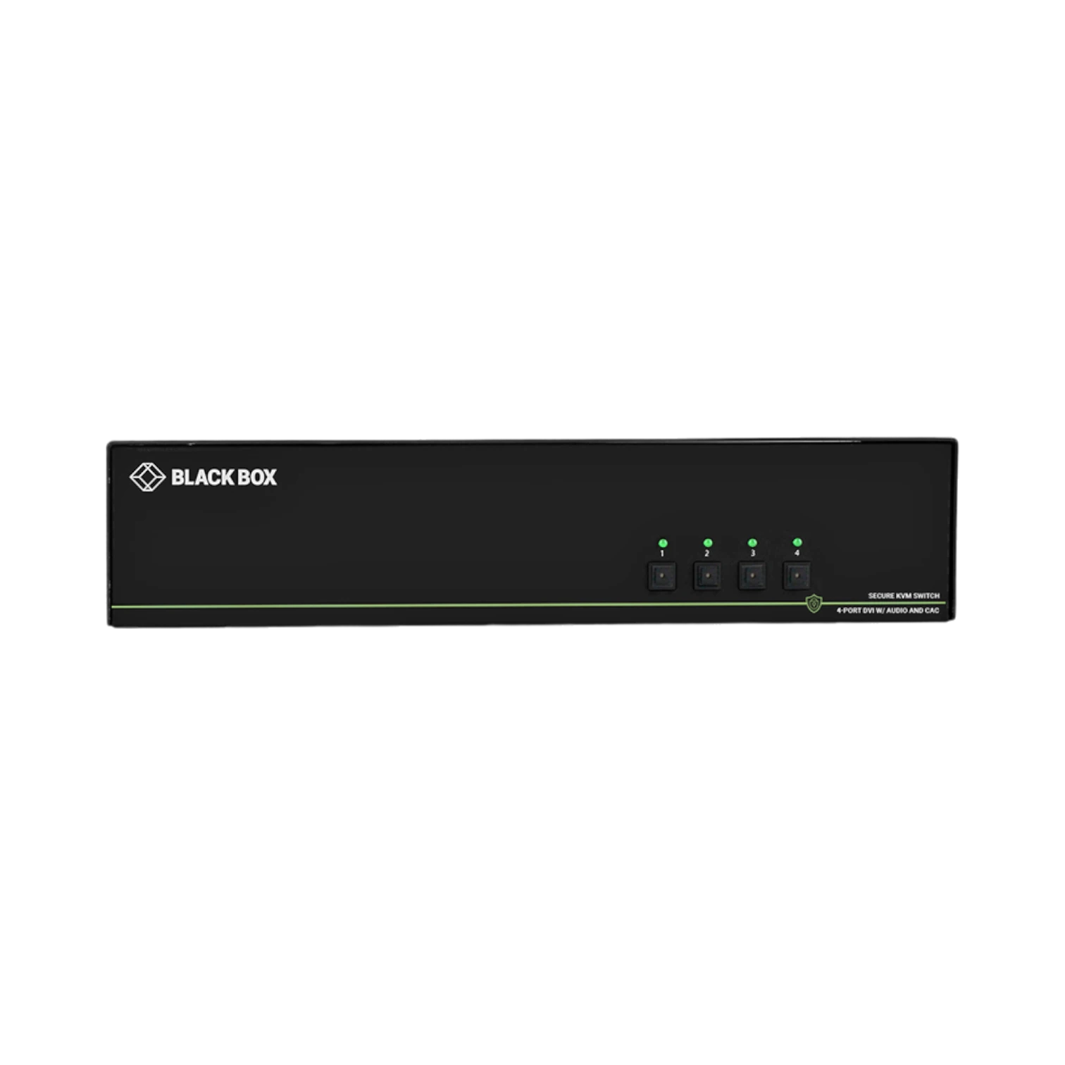 Black Box 4-Port Quad-Monitor Secure KVM Switch — Being Shipped