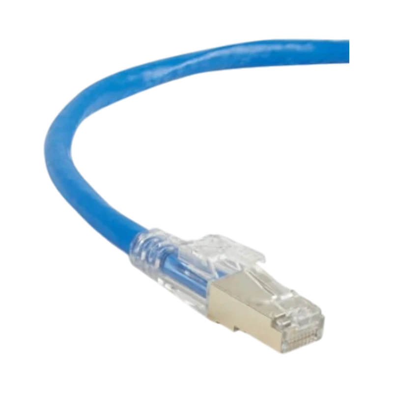 Black Box 15ft GigaTrue 3 CAT6A 650MHz Shielded Ethernet Cable (Blue) — Being Shipped