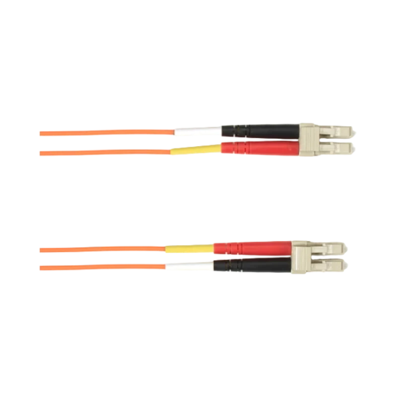 Black Box 6.6ft OM2 50/125 Multimode LC-LC Fiber Patch Cable (Orange) — Being Shipped