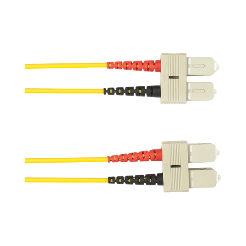 Black Box 19.7ft OM1 62.5/125 Multimode Fiber Patch Cable (Yellow) — Being Shipped