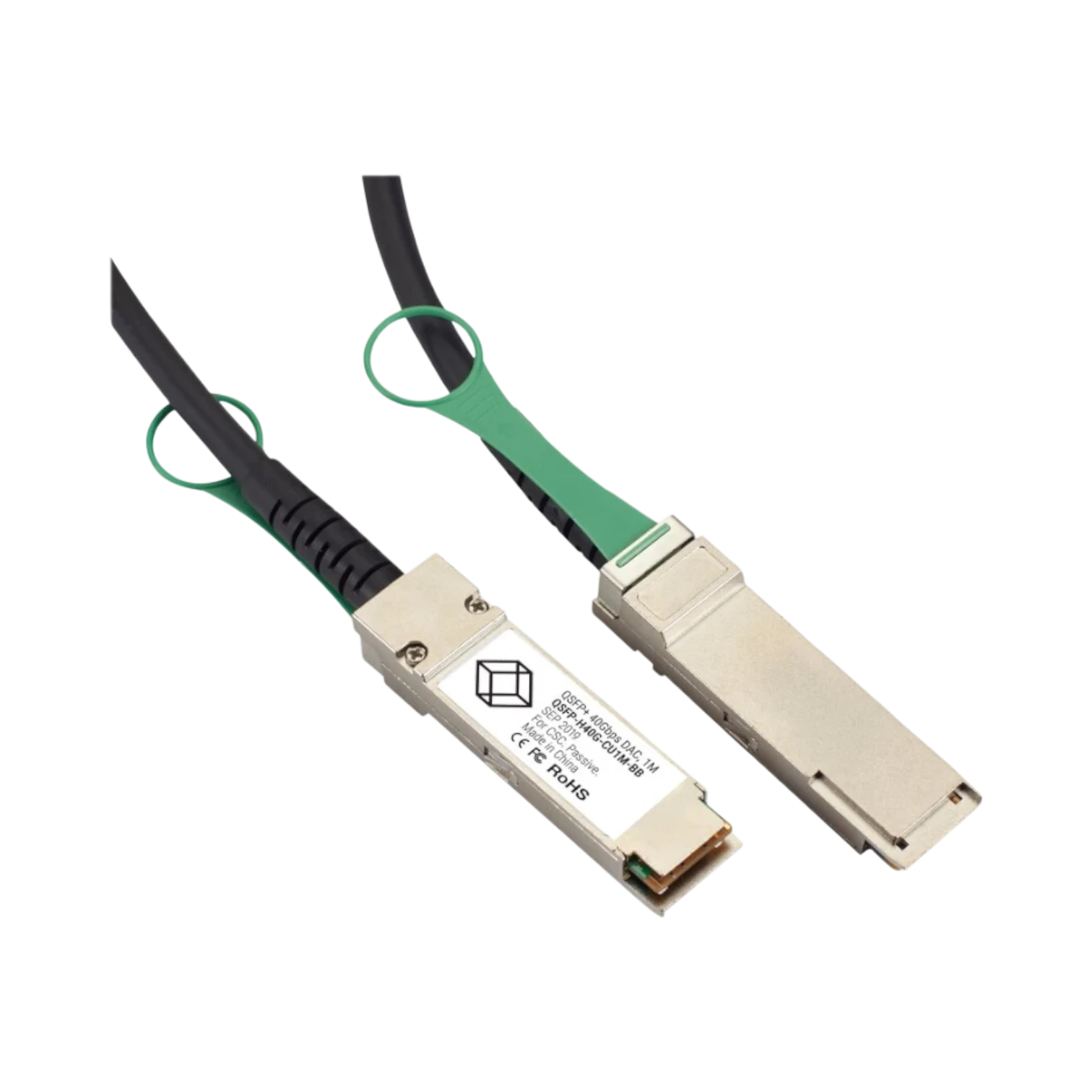 Black Box 9.8ft 40G QSFP+ Direct Attach Cable (Black) — Being Shipped