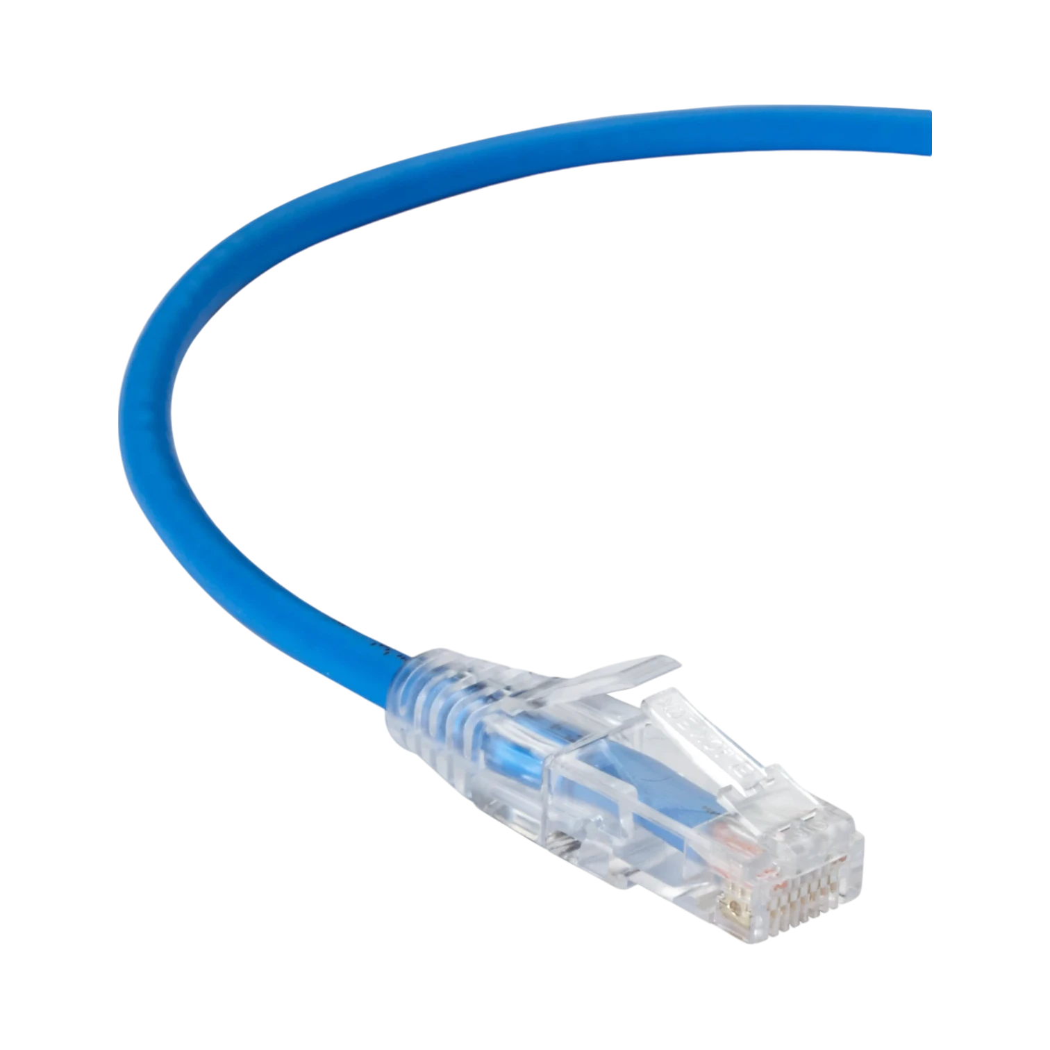 Black Box 12ft Slim-Net CAT6A UTP Snagless Patch Cable (Blue) — Being Shipped