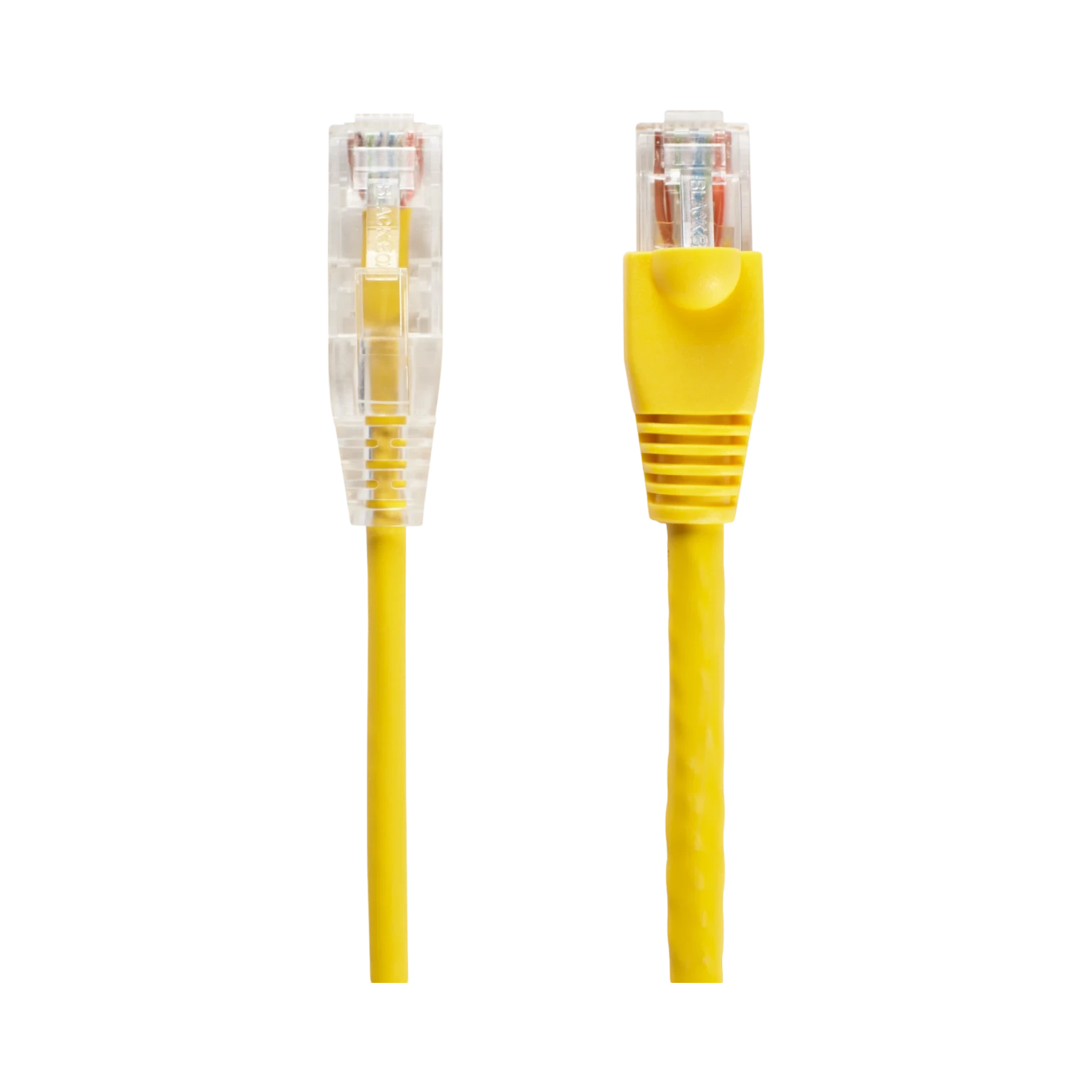 Black Box 20ft Slim-Net CAT6A 28AWG Patch Cable (Yellow) — Being Shipped