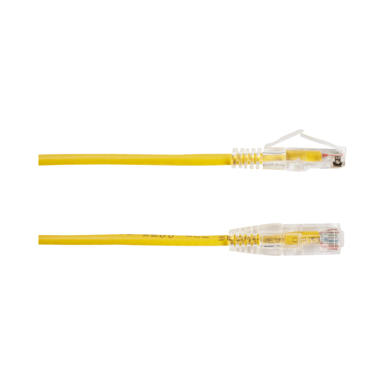 Black Box 20ft Slim-Net CAT6A 28AWG Patch Cable (Yellow) — Being Shipped