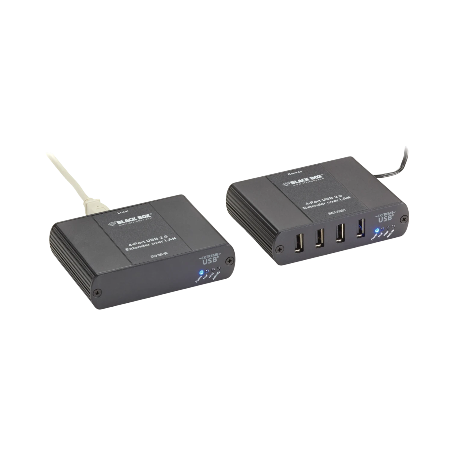 Black Box 328ft Emerald KVM over IP 4 Port USB Extender — Being Shipped