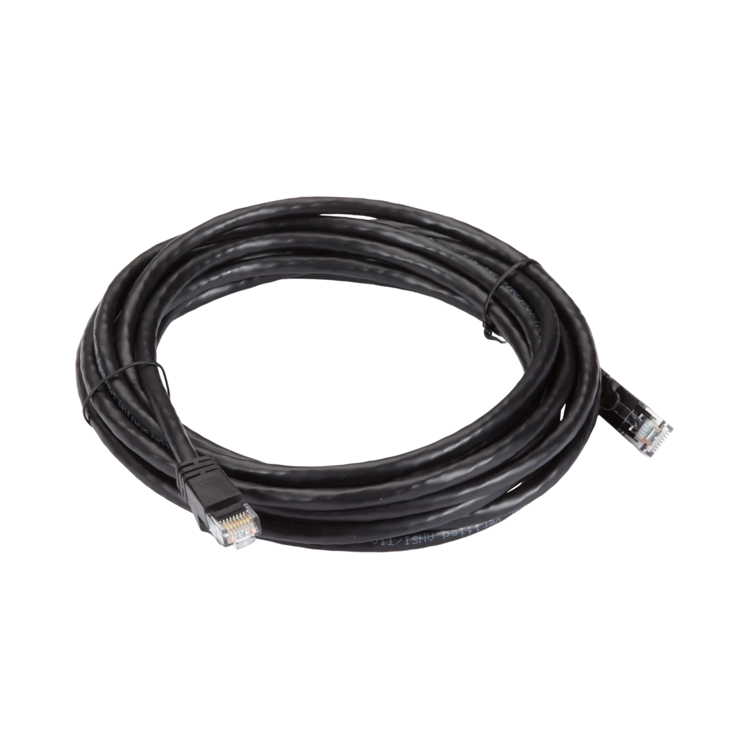 Black Box 14ft CAT6A 500MHz Slim UTP Ethernet Patch Cable (Black) — Being Shipped