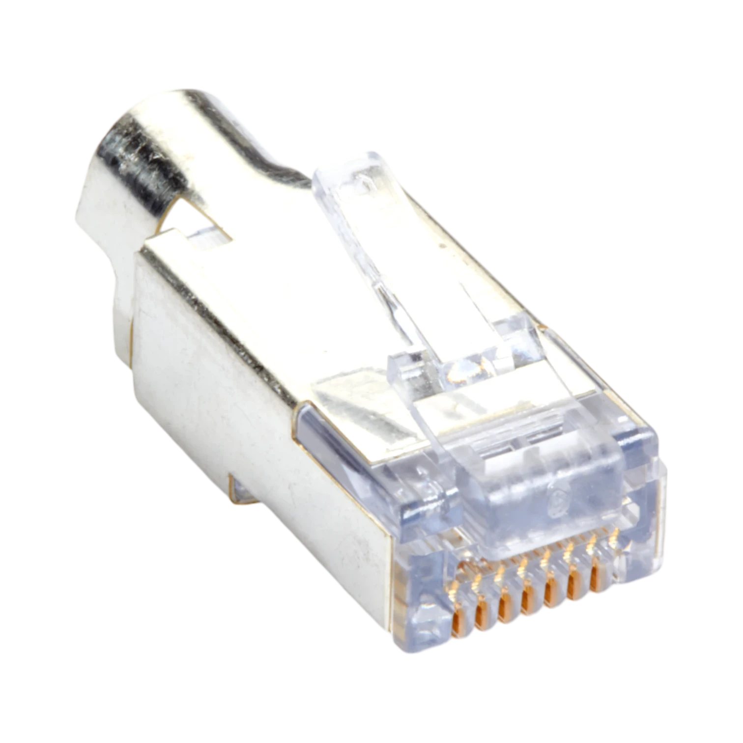 Black Box CAT6 Shielded EZ RJ45 Plug Connector (25-Pack) — Being Shipped