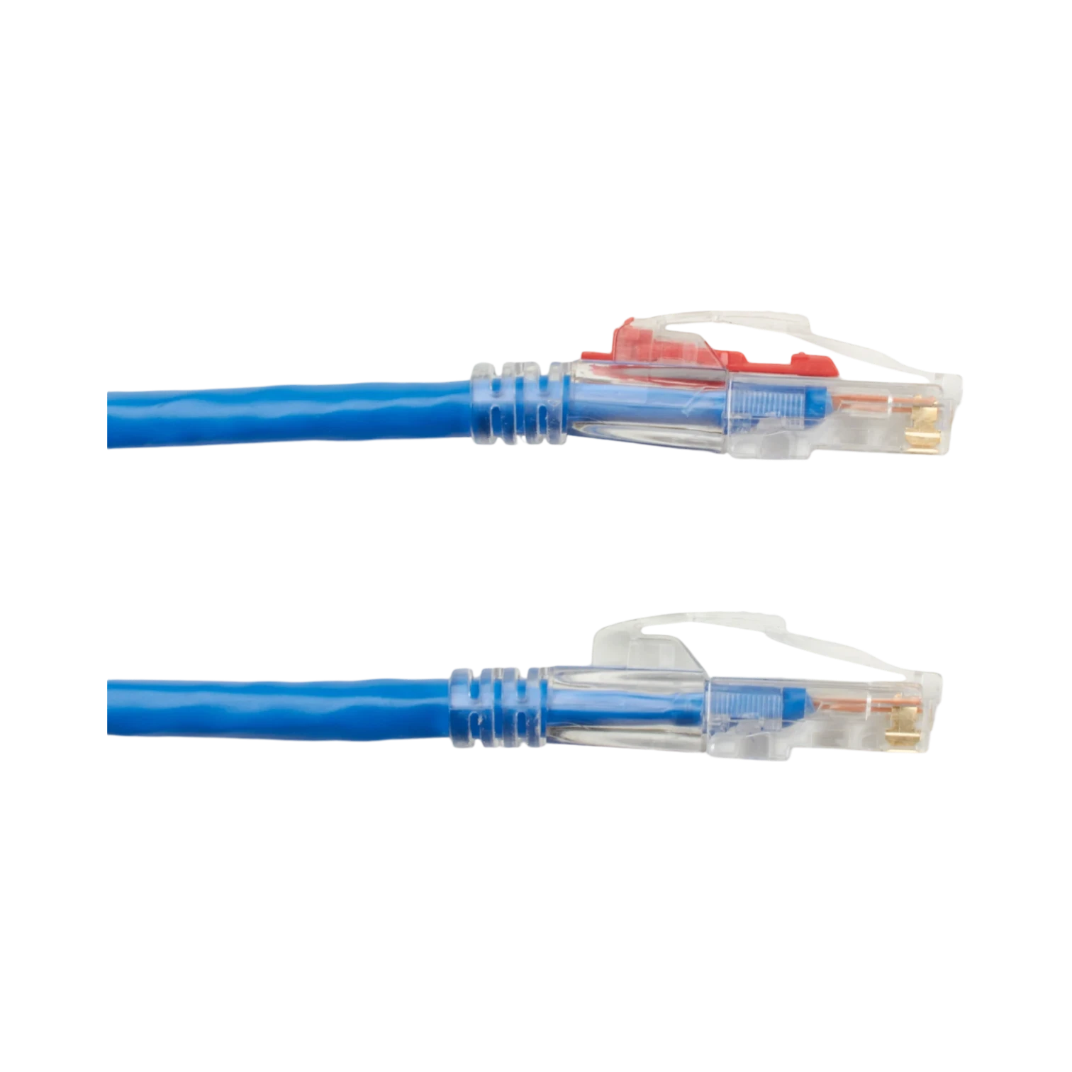 Black Box 4ft GigaTrue 3 CAT6 550-MHz Locking Ethernet Cable (Blue) — Being Shipped