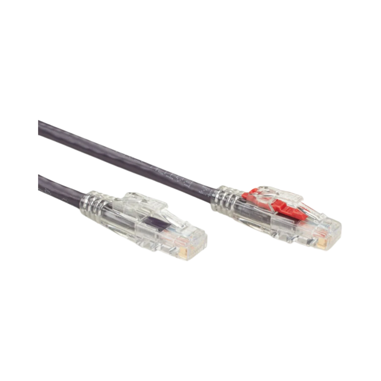 Black Box 10ft GigaTrue 3 CAT6 550MHz Locking Ethernet Cable (Purple) — Being Shipped