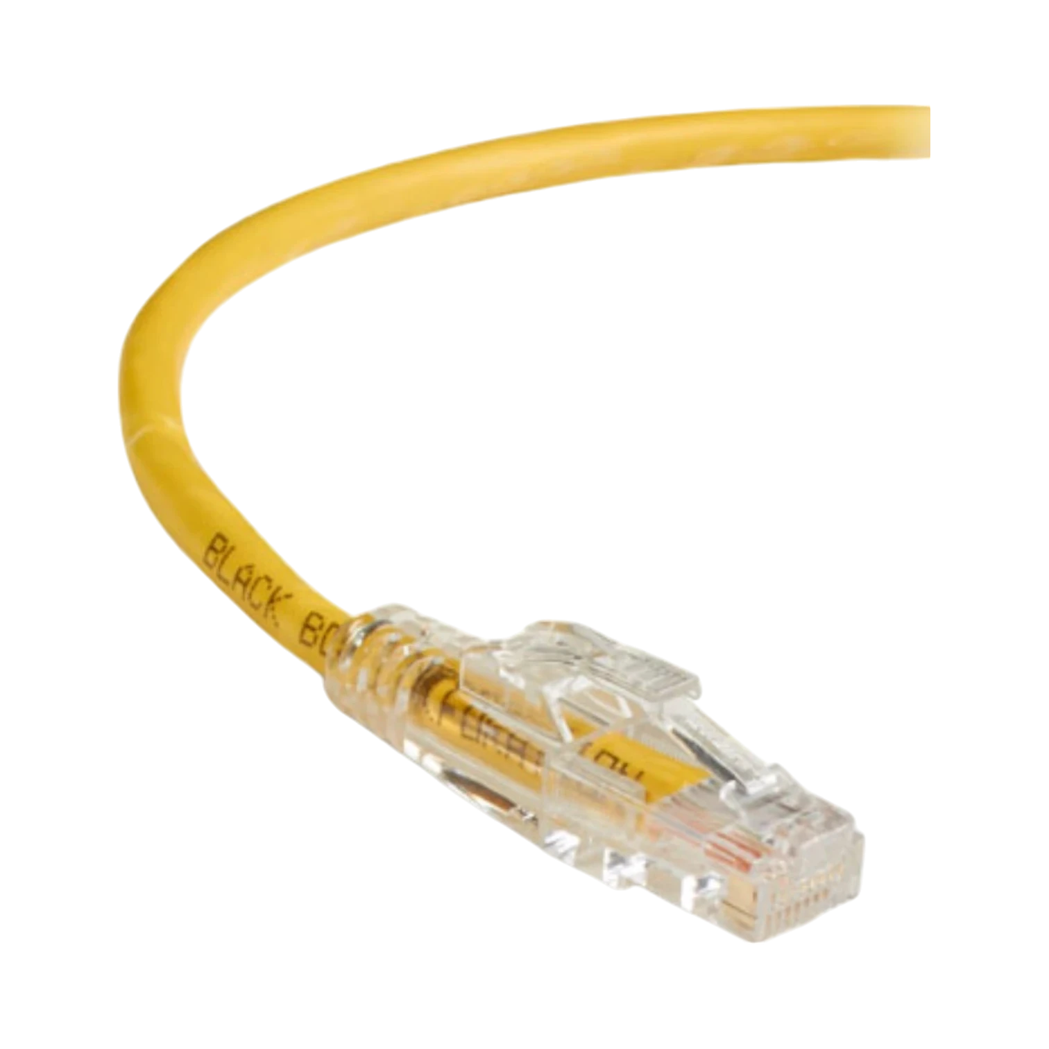 Black Box 25ft GigaTrue 3 CAT6 550MHz Snagless Ethernet Cable (Yellow) — Being Shipped