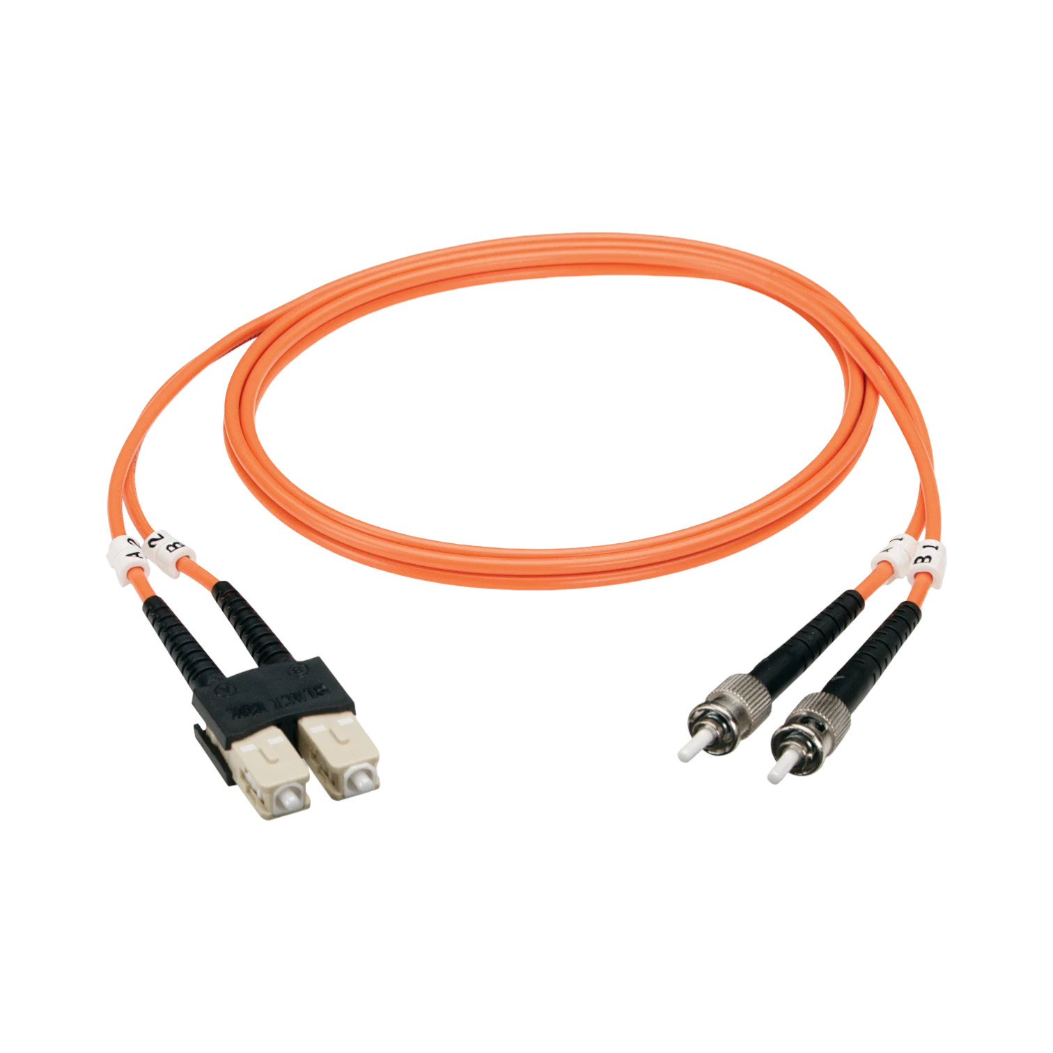 Black Box 3.2ft EFN110 Series OM1 Multimode Fiber Optic Cable (Orange) — Being Shipped