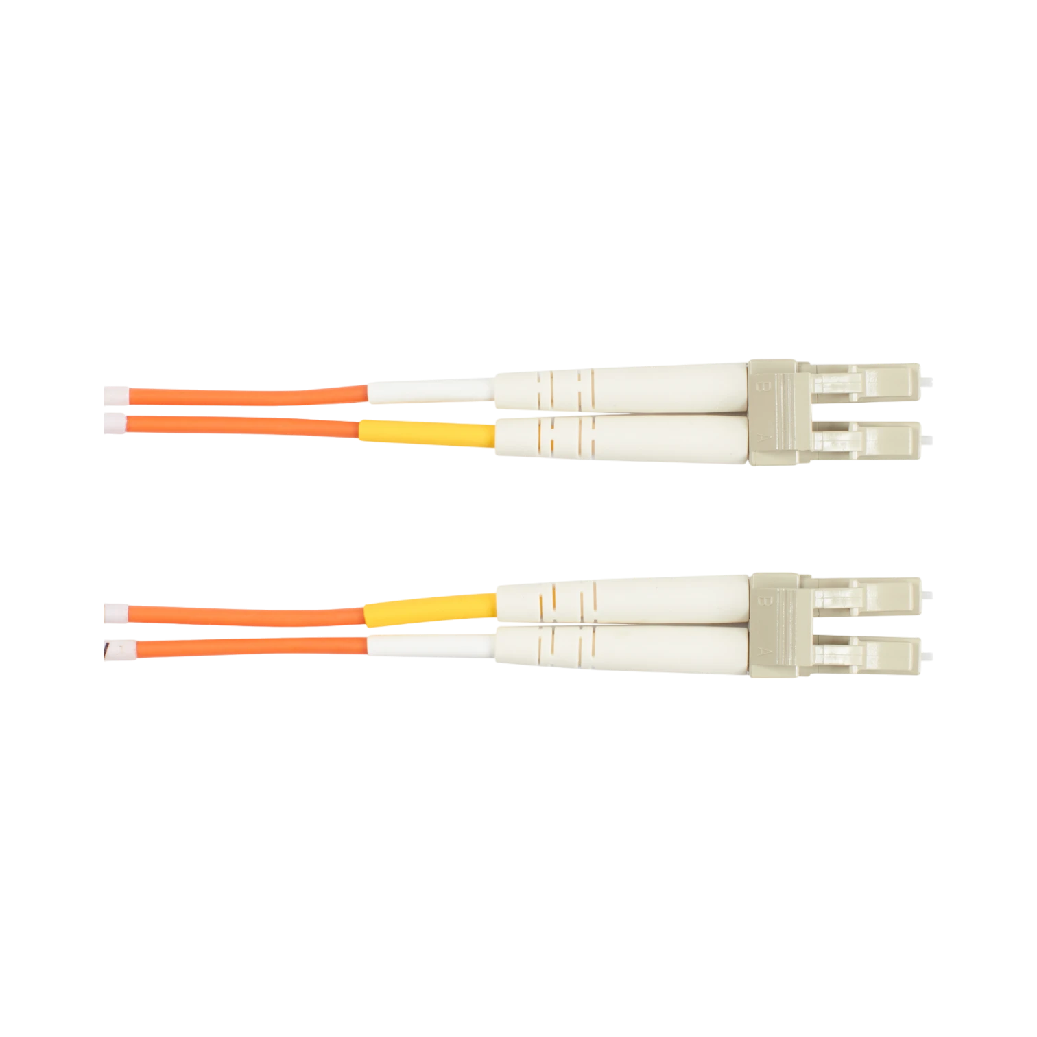 Black Box 9.8ft EFN110 OM1 LC to LC Fiber Optic Patch Cable (Orange) — Being Shipped