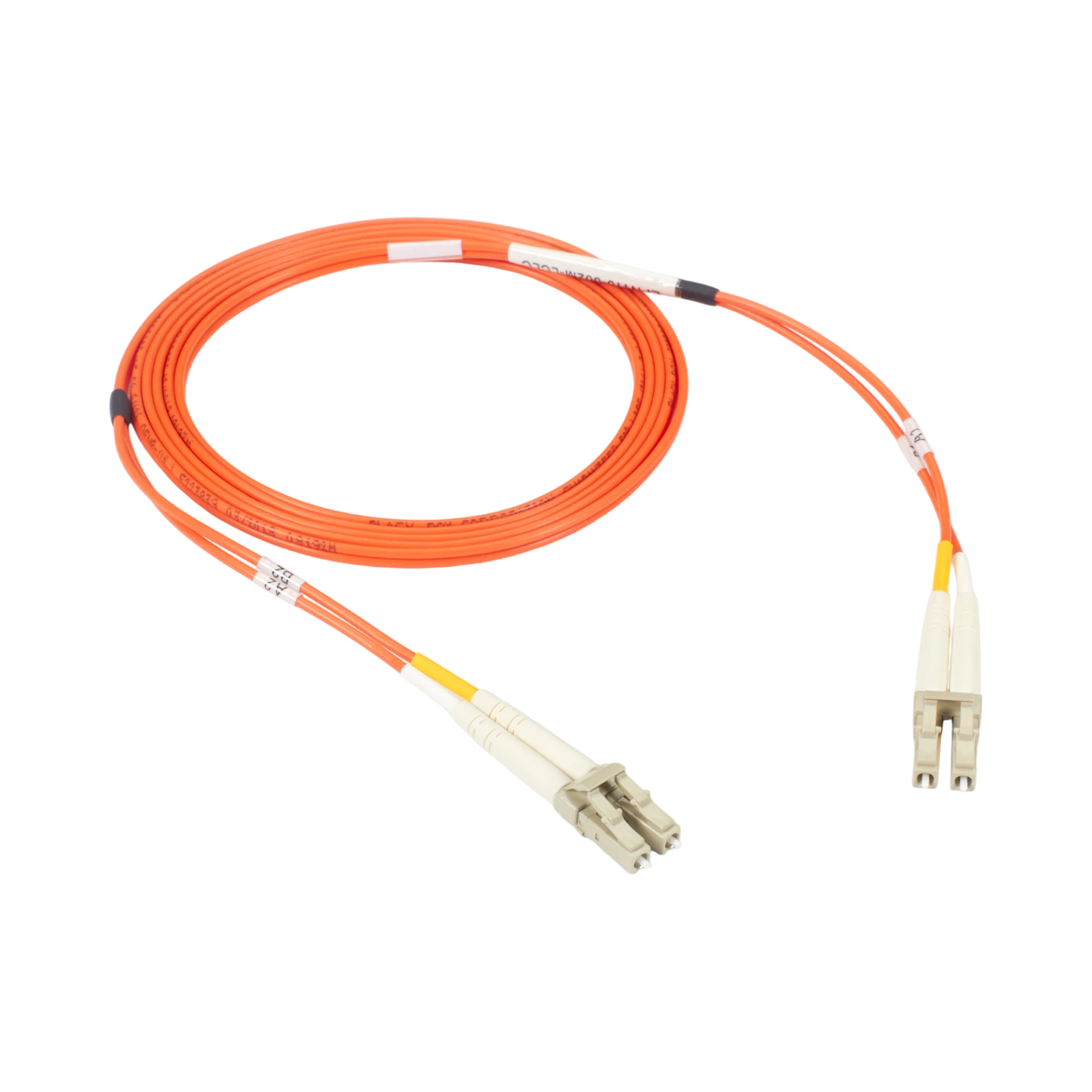 Black Box 9.8ft EFN110 OM1 LC to LC Fiber Optic Patch Cable (Orange) — Being Shipped