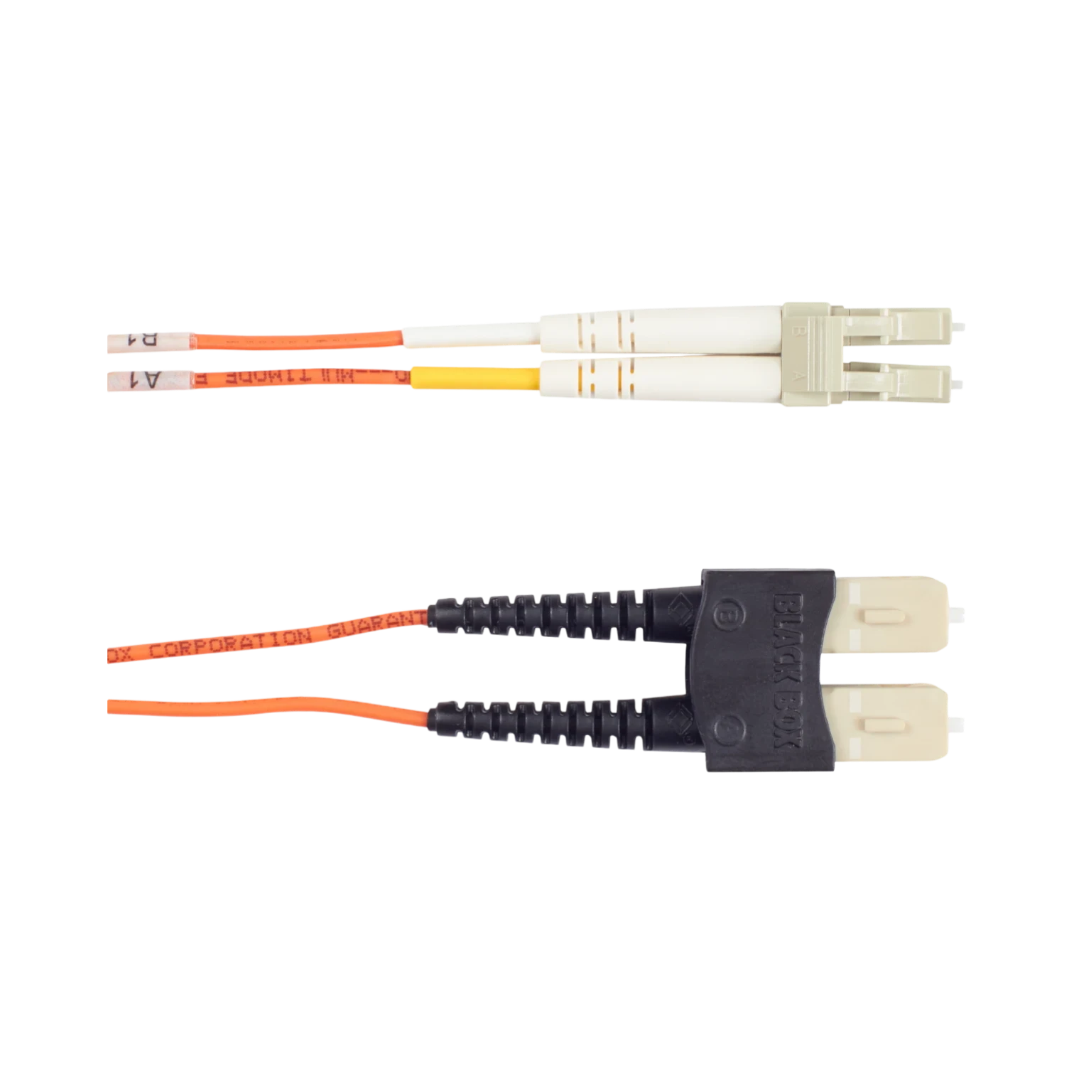 Black Box 65.6ft EFN110 Series OM1 Multimode Fiber Optic Cable (Orange) — Being Shipped