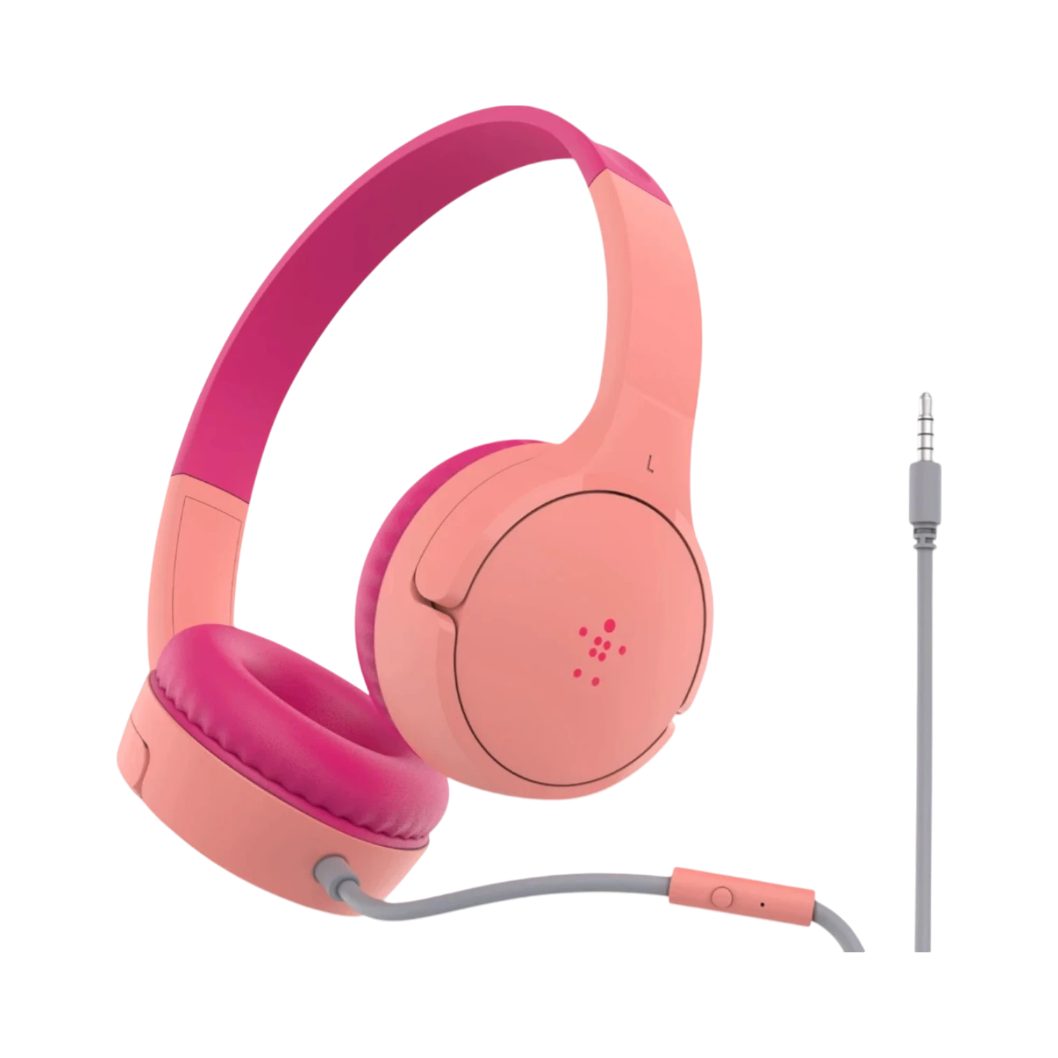 Belkin SoundForm Mini Wired Kids Headsets with Mic (Pink) — Being Shipped