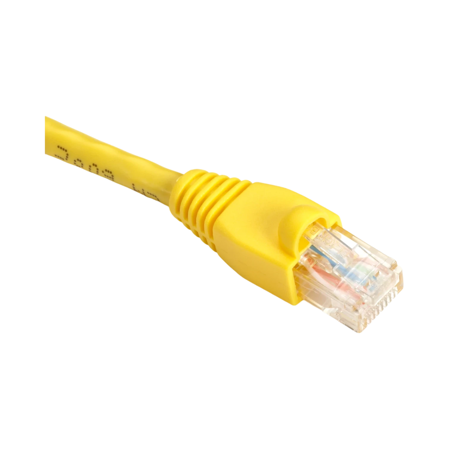 Black Box 6" GigaTrue CAT6 550MHz Snagless Patch Cable (Yellow) — Being Shipped