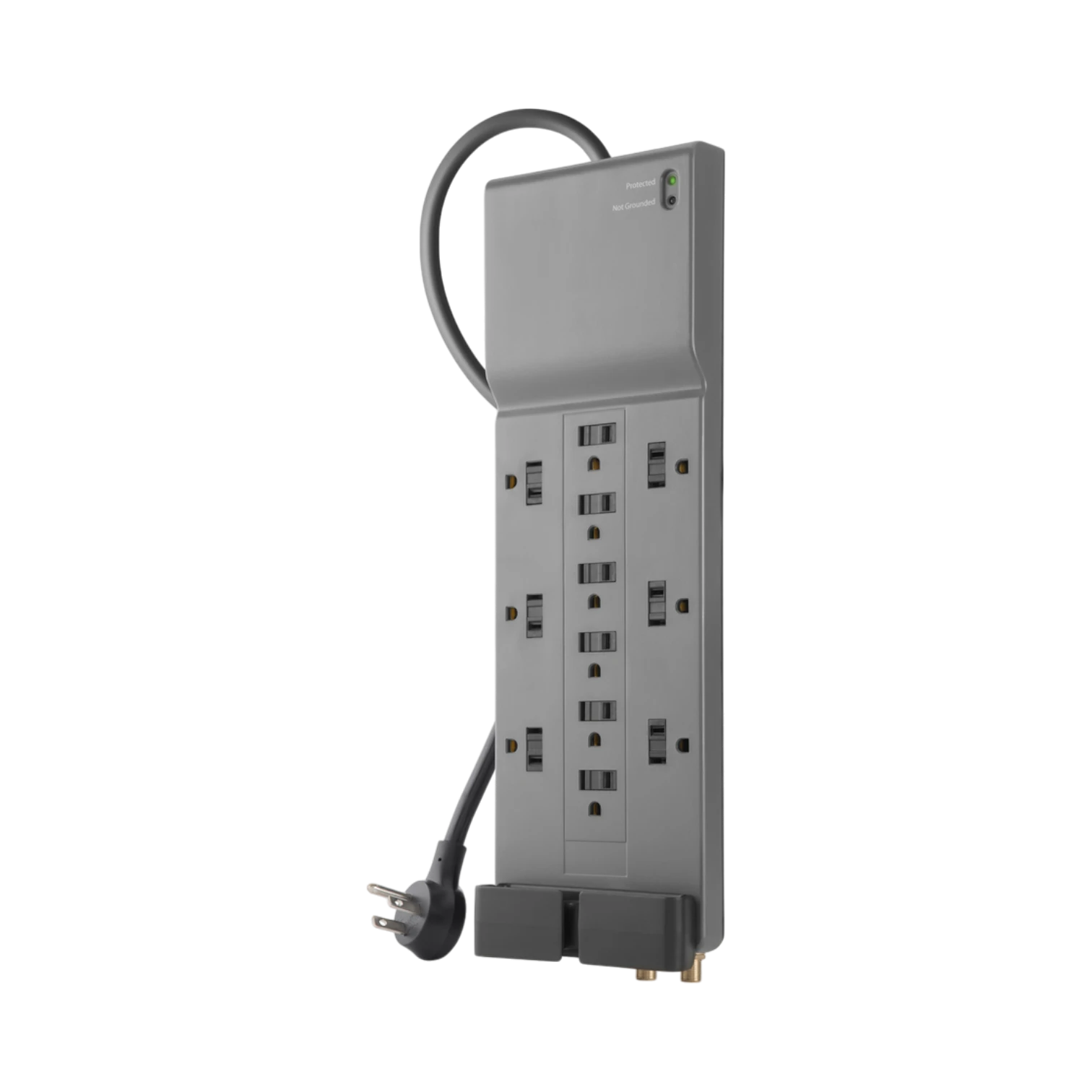 Belkin 3-Pack 12-Outlet Surge Protector with 8ft Cord (Gray) — Being Shipped