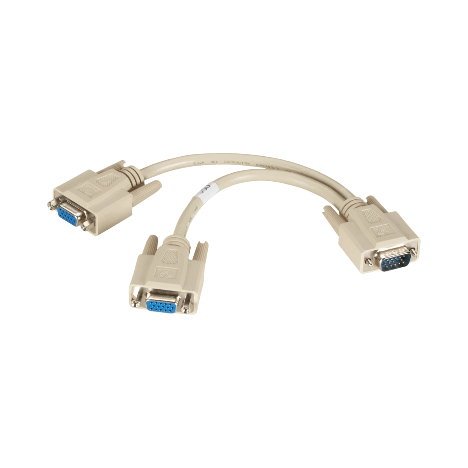 Black Box VGA Splitter Cable for Dual Monitor Display — Being Shipped