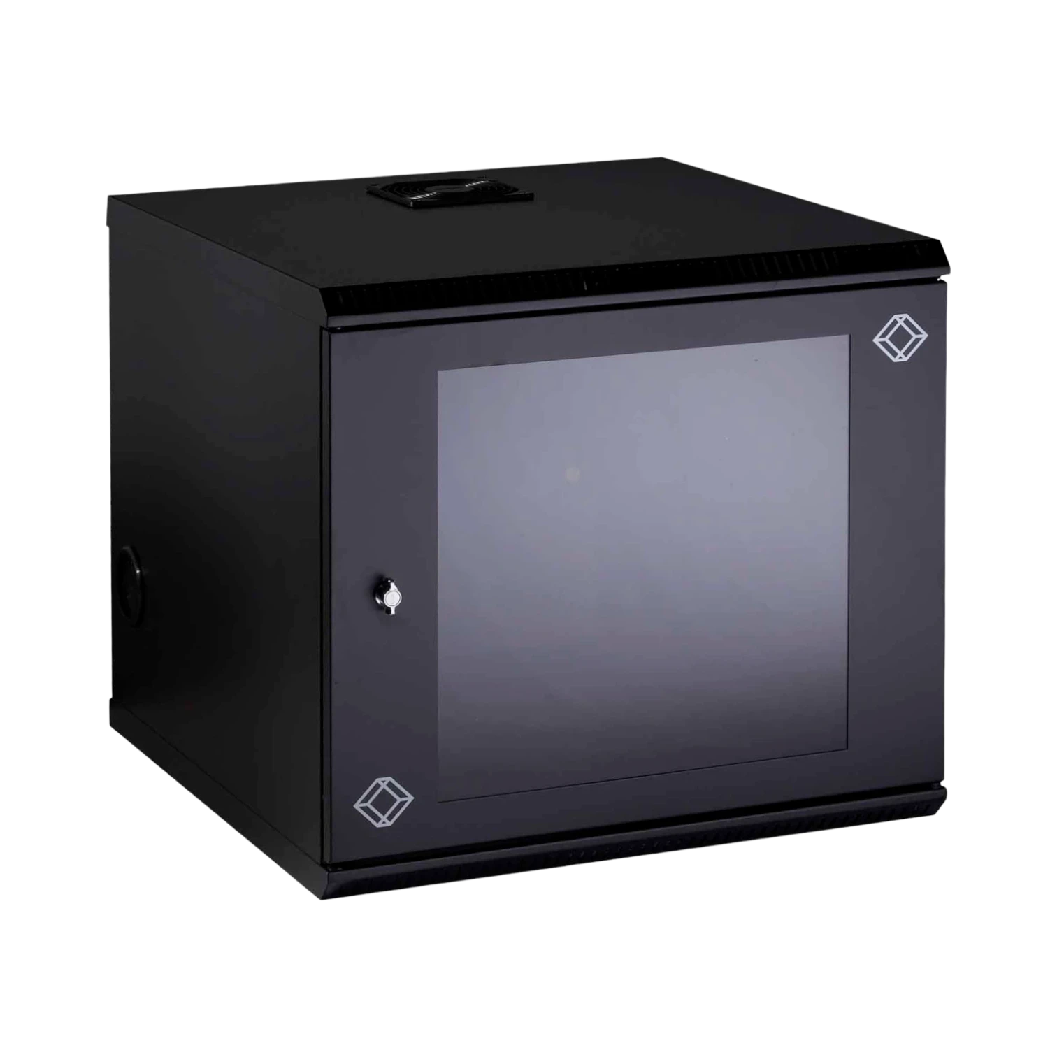 Black Box 10U 50lb Capacity Wall Mount Cabinet with Fan — Being Shipped