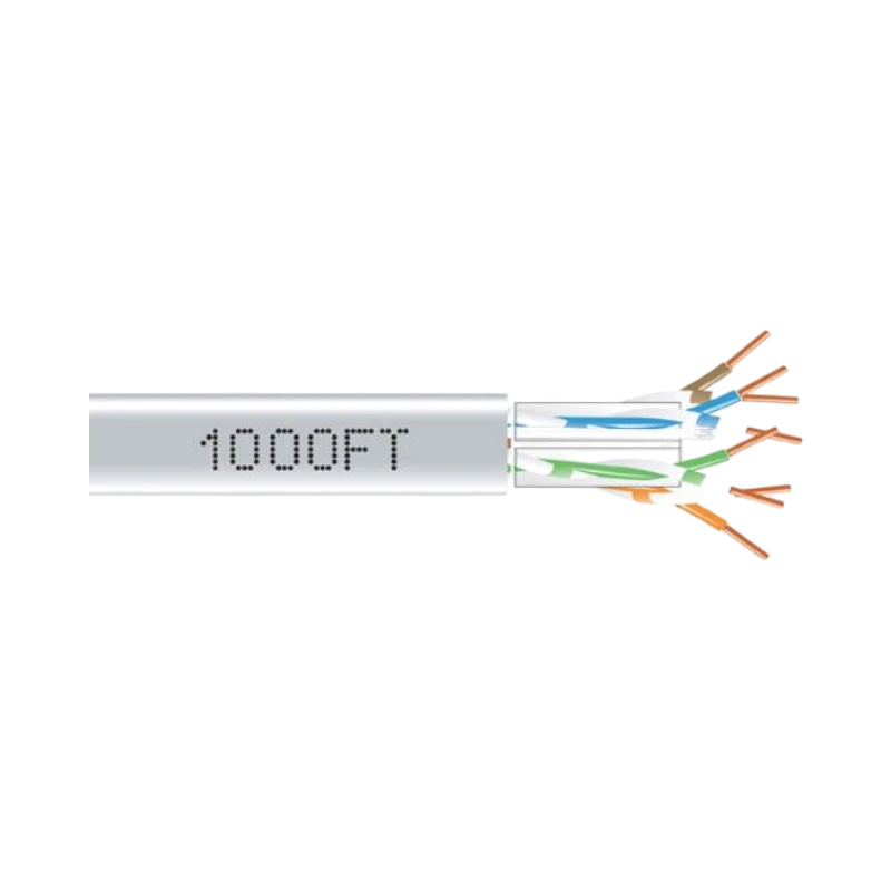 Black Box 1000ft GigaTrue Cat6a UTP Network Cable (Gray) — Being Shipped