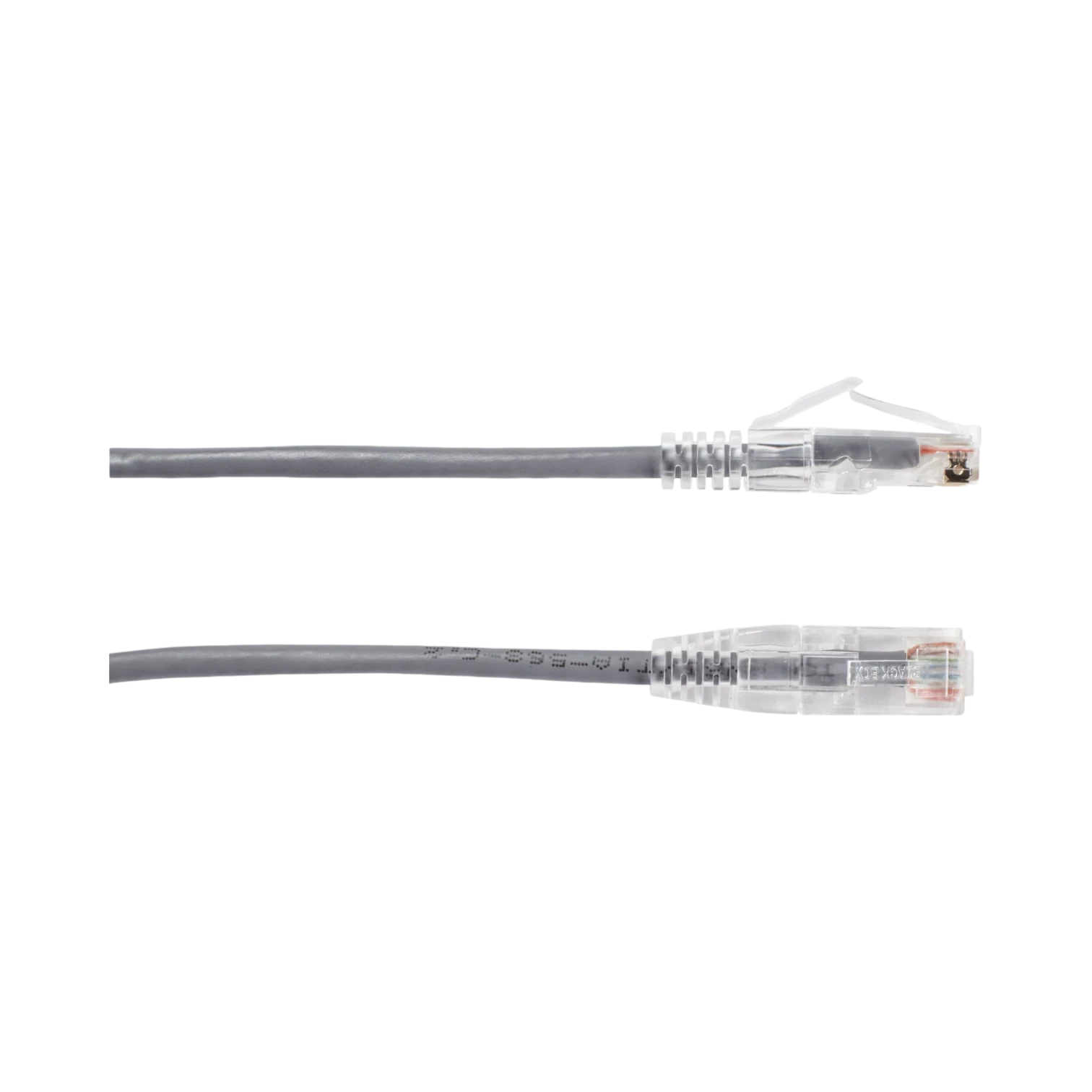 Black Box 7ft Slim-Net CAT6 Ethernet Patch Cable (Gray) — Being Shipped