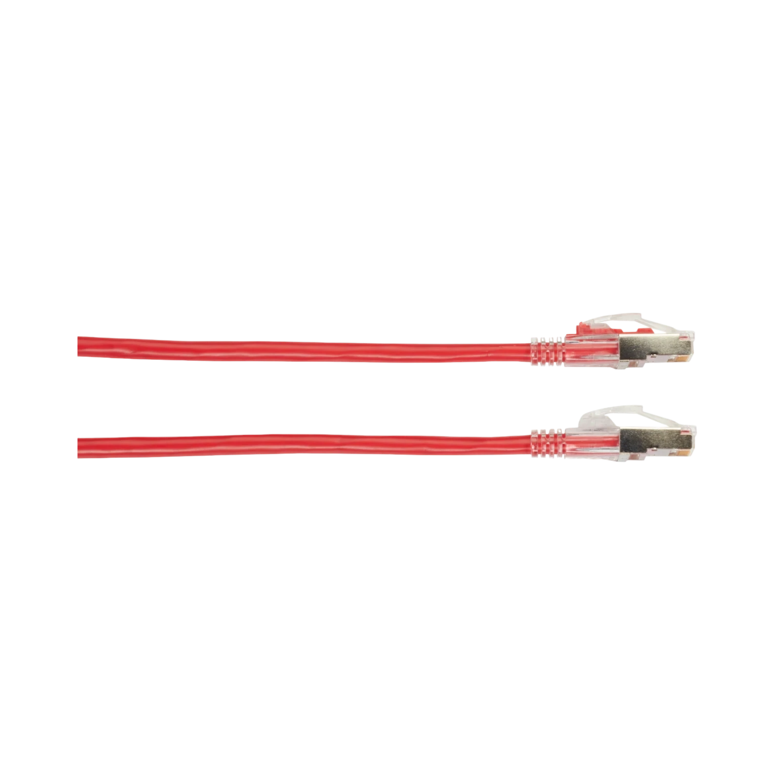 Black Box 15ft CAT6A 650MHz Locking Snagless Shielded Ethernet Cable (Red) — Being Shipped