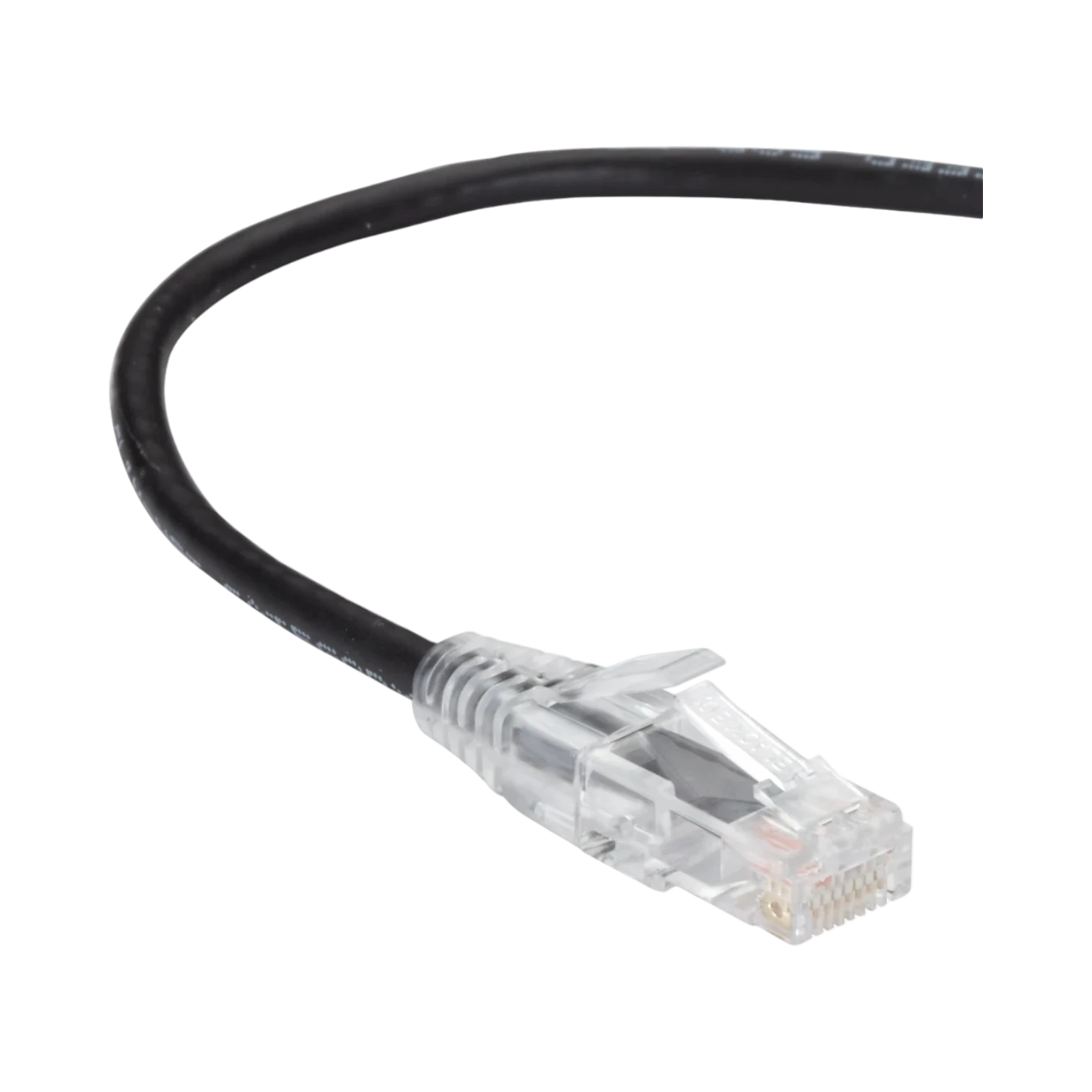 Black Box 4ft Slim-Net CAT6A Ethernet Patch Cable (Black) — Being Shipped