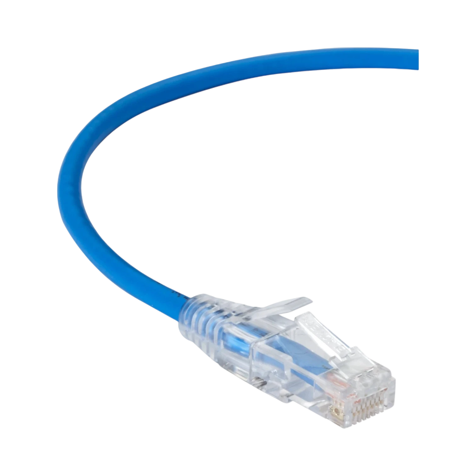 Black Box 2ft Slim-Net CAT6A Ethernet Patch Cable (Blue) — Being Shipped