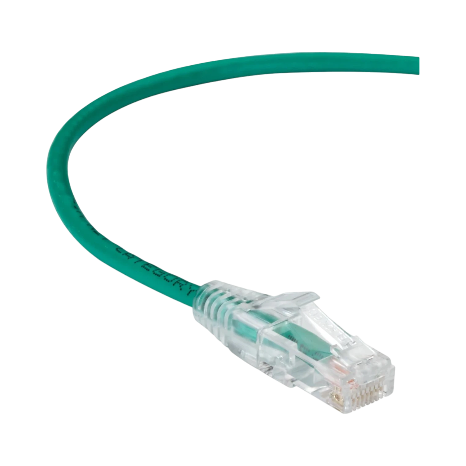 Black Box 4ft Slim-Net CAT6A 28AWG Unshielded Ethernet Cable (Green) — Being Shipped