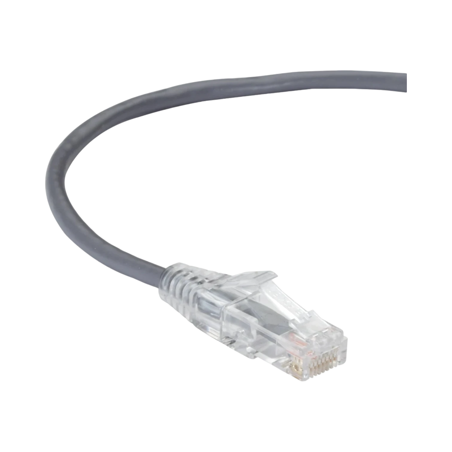 Black Box 2ft Slim-Net CAT6A Ethernet Patch Cable (Gray) — Being Shipped