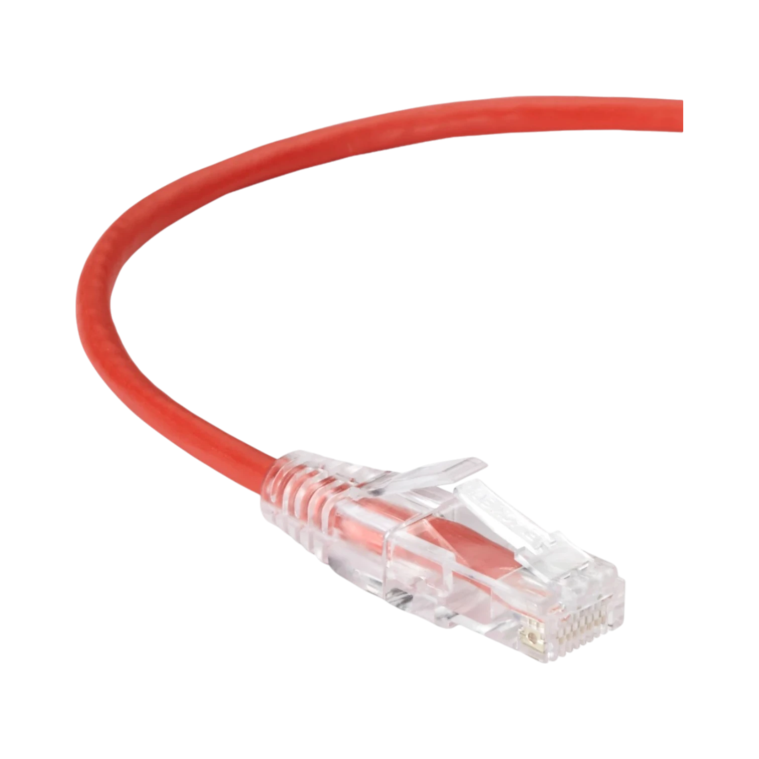 Black Box 7ft Slim-Net CAT6A 500MHz Ethernet Cable (Red) — Being Shipped