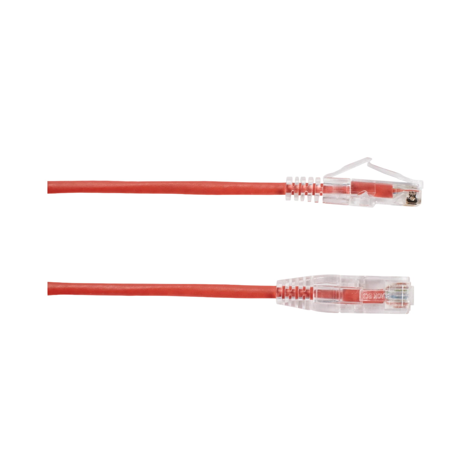 Black Box 7ft Slim-Net CAT6A 500MHz Ethernet Cable (Red) — Being Shipped