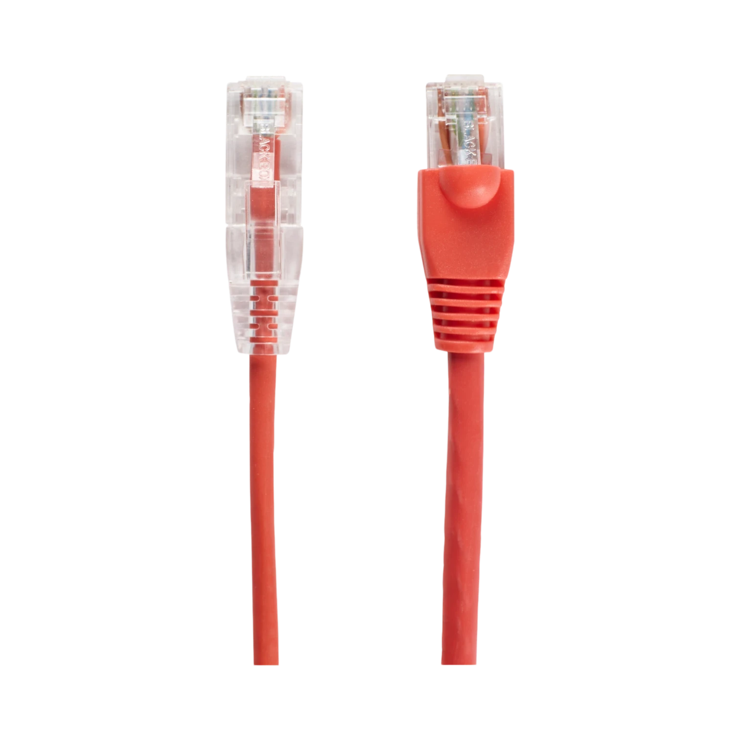 Black Box 7ft Slim-Net CAT6A 500MHz Ethernet Cable (Red) — Being Shipped