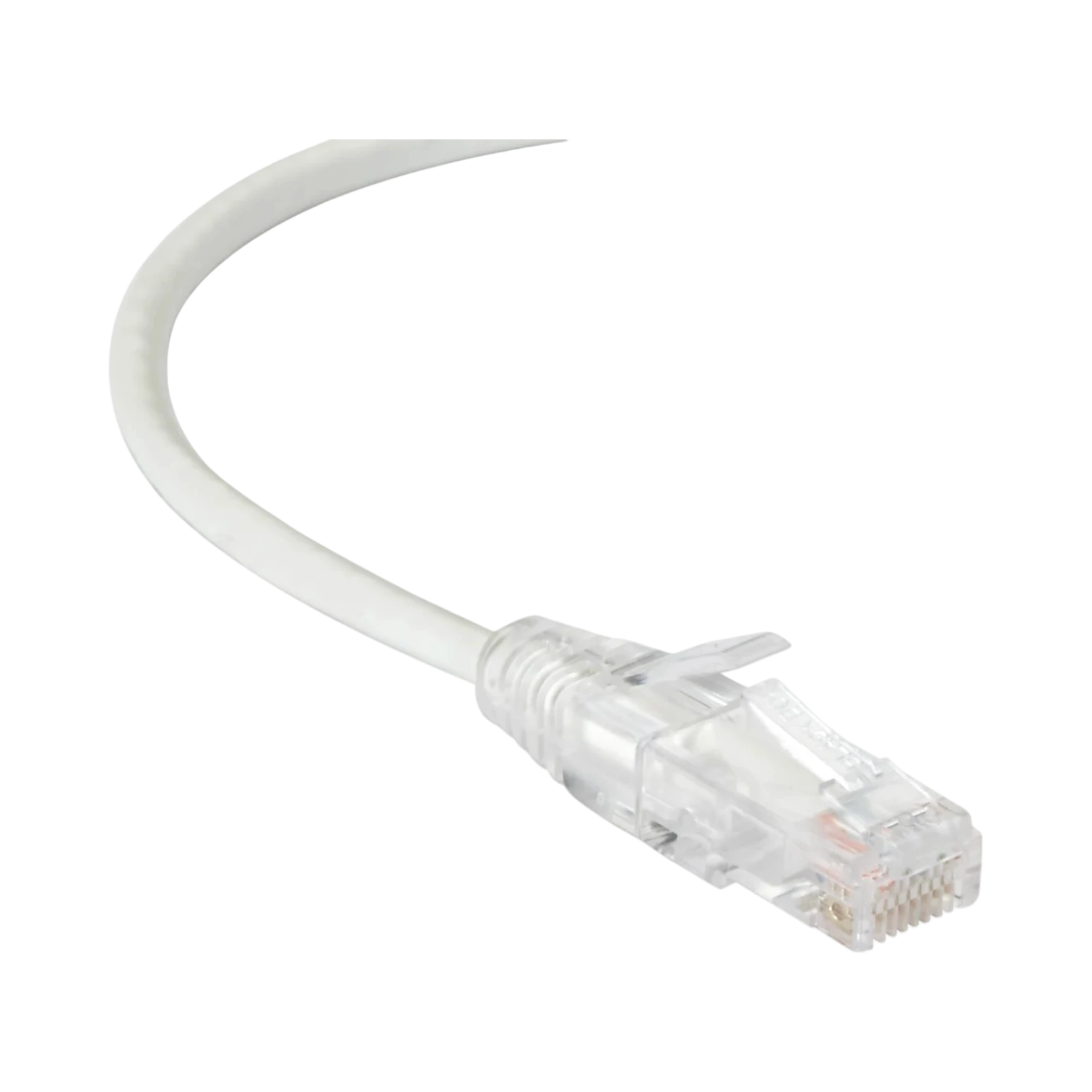 Black Box 2ft Slim-Net CAT6A 500-MHz Ethernet Patch Cable (White) — Being Shipped