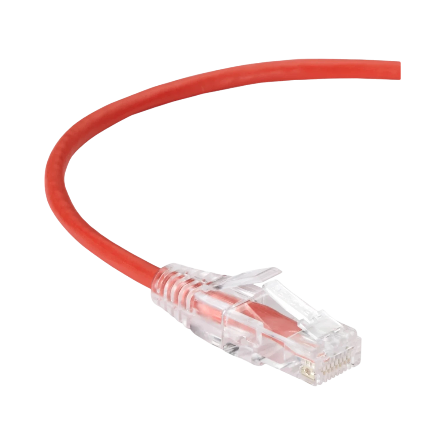 Black Box 4ft Slim-Net CAT6 250MHz 28AWG Ethernet Cable (Red) — Being Shipped