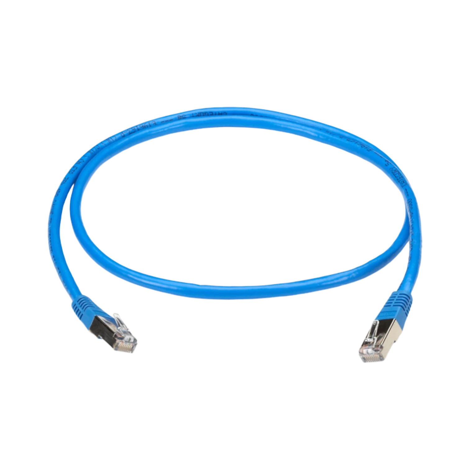 Black Box 5ft CAT5 100MHz Shielded Ethernet Patch Cable (Blue) — Being Shipped