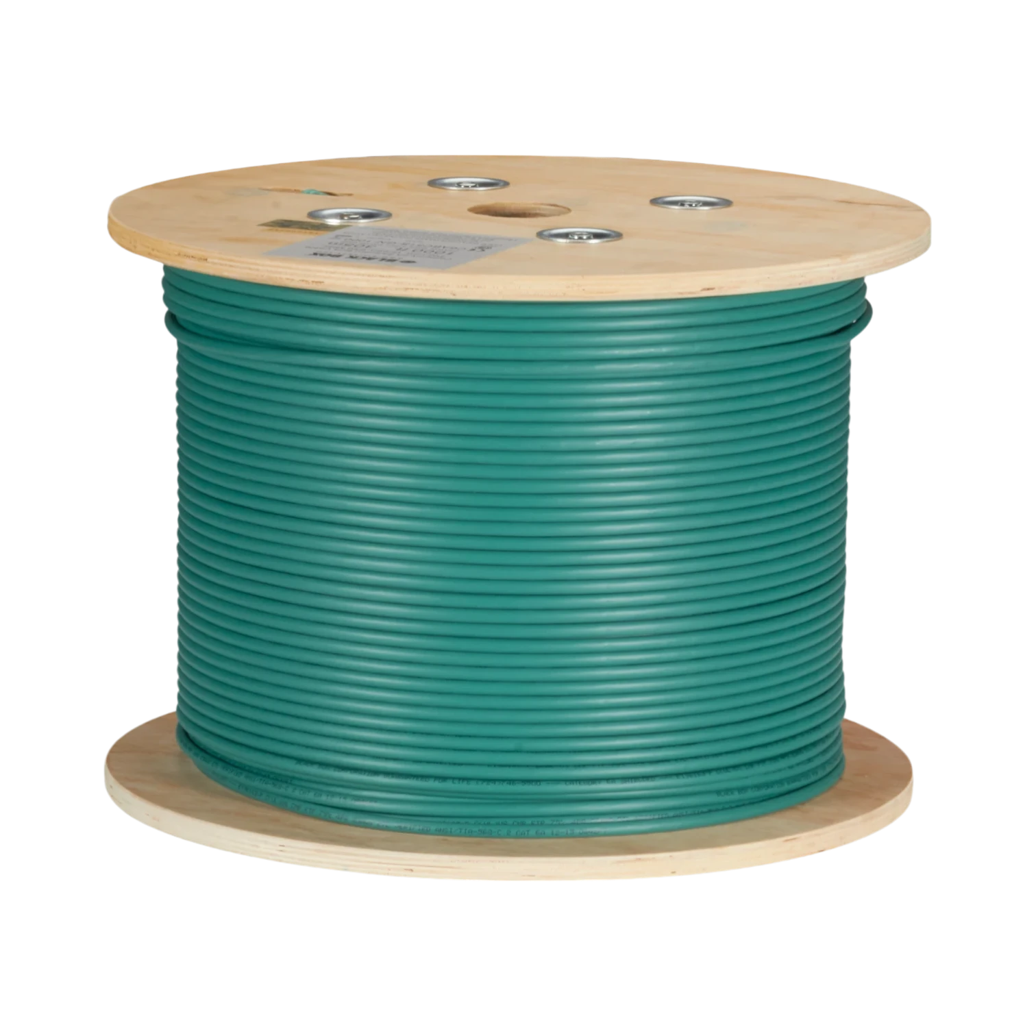 Black Box 1000ft CAT6A 650MHz Shielded Ethernet Cable (Green) — Being Shipped