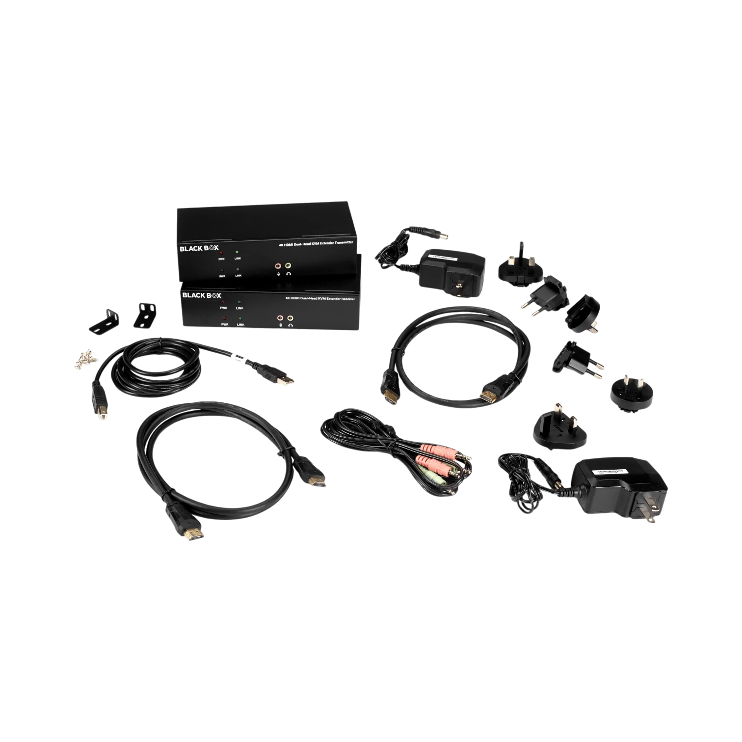 Black Box KVX Series 4K KVM Extender Kit over Fiber — Being Shipped