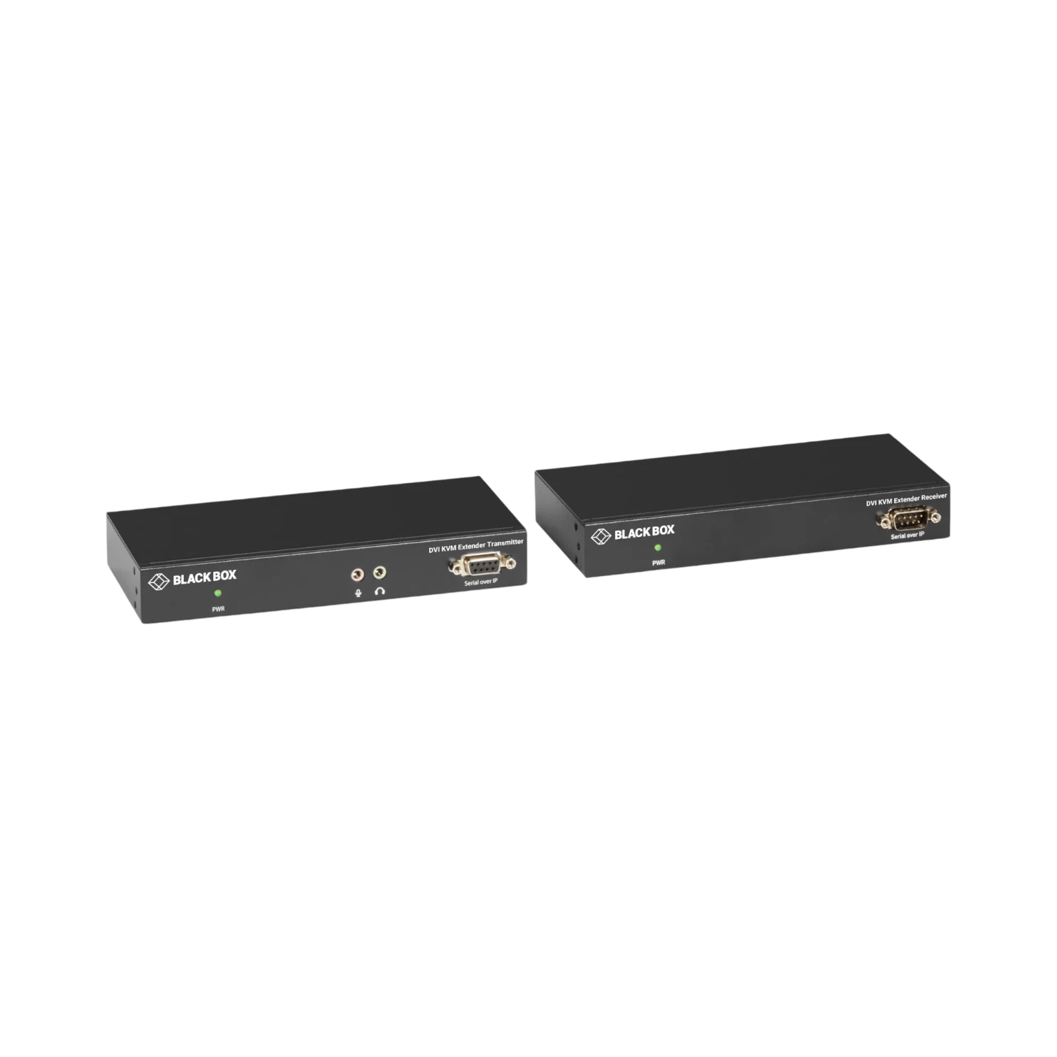 Black Box KVX Series Fiber KVM Extender Kit with DVI-D, USB, Audio — Being Shipped